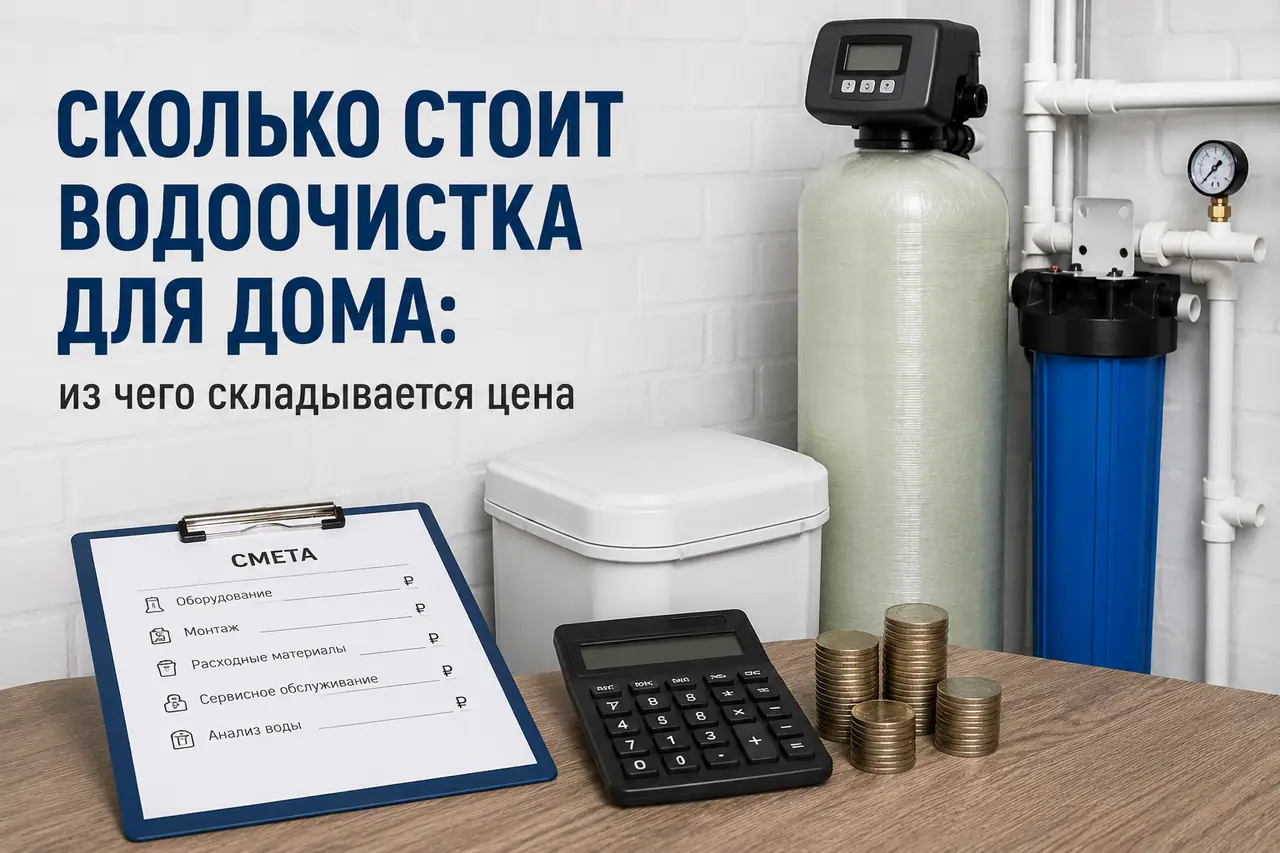 Сколько стоит водоочистка для дома: из чего складывается цена